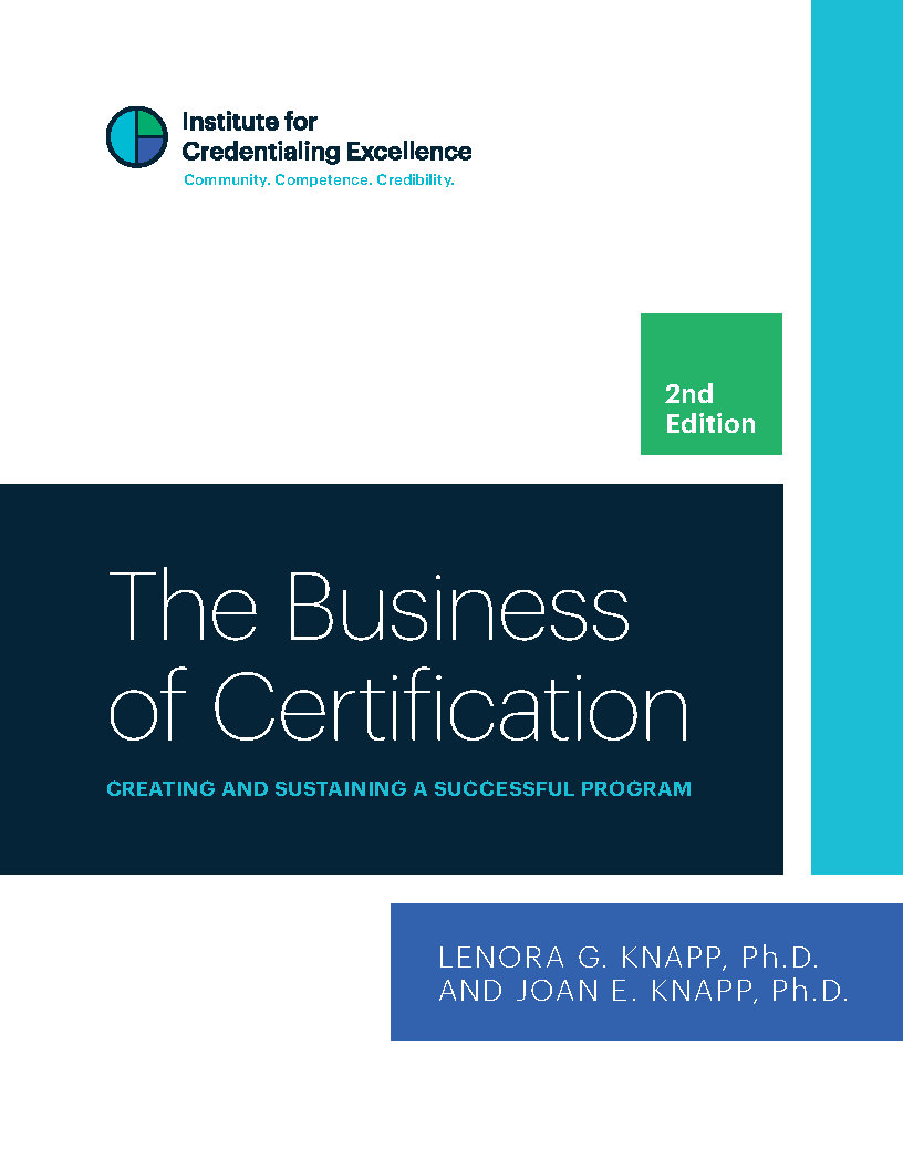 The Business of Certification cover The Business of Certification